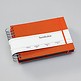 Mini Mucho Album, schwarzer Karton, orange